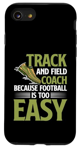 Leichtathletiktrainer Hülle für iPhone SE (2020) / 7 / 8 von Track and Field Coach Gifts