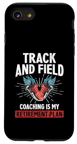 Leichtathletiktrainer Hülle für iPhone SE (2020) / 7 / 8 von Track and Field Coach Gifts