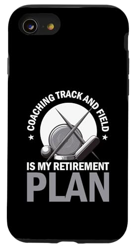 Leichtathletiktrainer Hülle für iPhone SE (2020) / 7 / 8 von Track and Field Coach Gifts