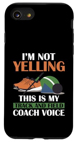 Leichtathletiktrainer Hülle für iPhone SE (2020) / 7 / 8 von Track and Field Coach Gifts