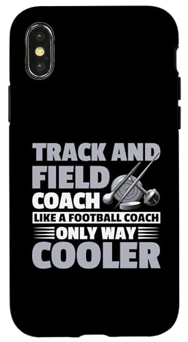 Leichtathletiktrainer Hülle für iPhone X/XS Leichtathletiktrainer Hülle für iPhone X/XS von Track and Field Coach Gifts