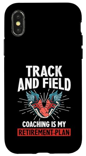 Leichtathletiktrainer Hülle für iPhone X/XS Leichtathletiktrainer Hülle für iPhone X/XS von Track and Field Coach Gifts