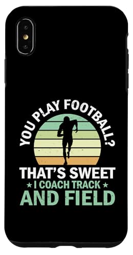 Leichtathletiktrainer Hülle für iPhone XS Max Leichtathletiktrainer Hülle für iPhone XS Max von Track and Field Coach Gifts