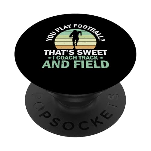 Leichtathletiktrainer PopSockets Klebender PopGrip Leichtathletiktrainer PopSockets Klebender PopGrip von Track and Field Coach Gifts