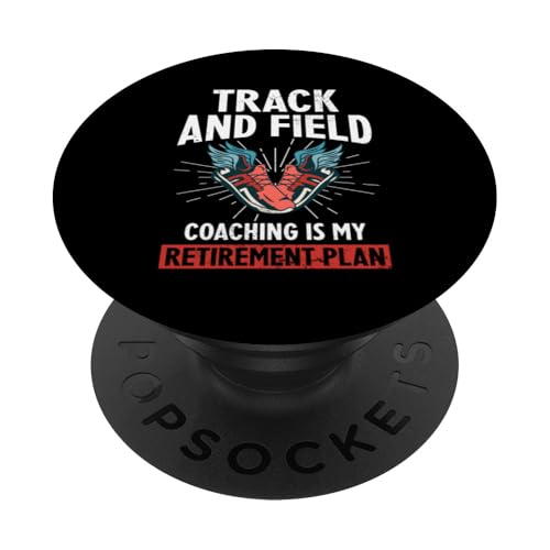 Leichtathletiktrainer PopSockets Klebender PopGrip Leichtathletiktrainer PopSockets Klebender PopGrip von Track and Field Coach Gifts