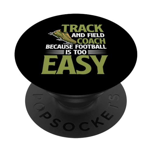 Leichtathletiktrainer PopSockets Klebender PopGrip Leichtathletiktrainer PopSockets Klebender PopGrip von Track and Field Coach Gifts