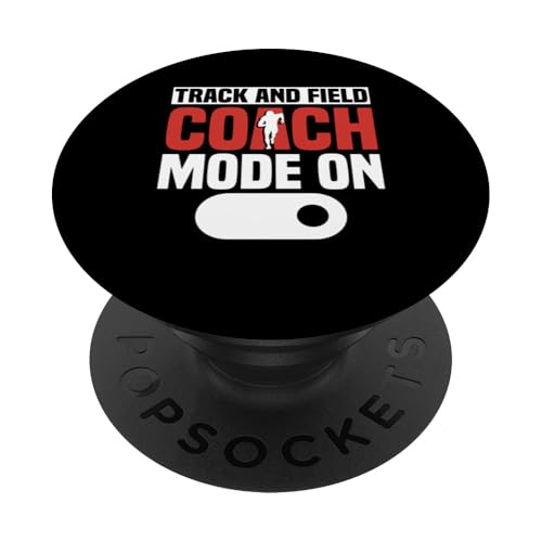 Leichtathletiktrainer PopSockets Klebender PopGrip Leichtathletiktrainer PopSockets Klebender PopGrip von Track and Field Coach Gifts
