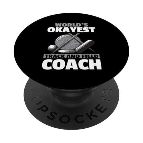 Leichtathletiktrainer PopSockets Klebender PopGrip Leichtathletiktrainer PopSockets Klebender PopGrip von Track and Field Coach Gifts