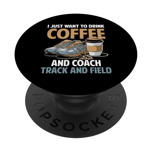 Leichtathletiktrainer PopSockets Klebender PopGrip Leichtathletiktrainer PopSockets Klebender PopGrip von Track and Field Coach Gifts