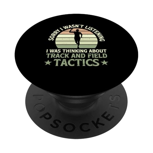 Leichtathletiktrainer PopSockets Klebender PopGrip Leichtathletiktrainer PopSockets Klebender PopGrip von Track and Field Coach Gifts