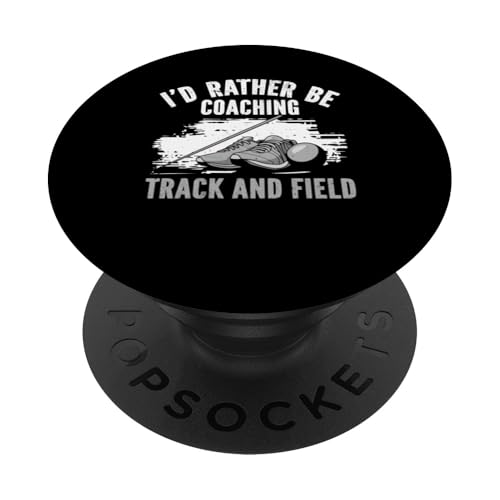 Leichtathletiktrainer PopSockets Klebender PopGrip Leichtathletiktrainer PopSockets Klebender PopGrip von Track and Field Coach Gifts