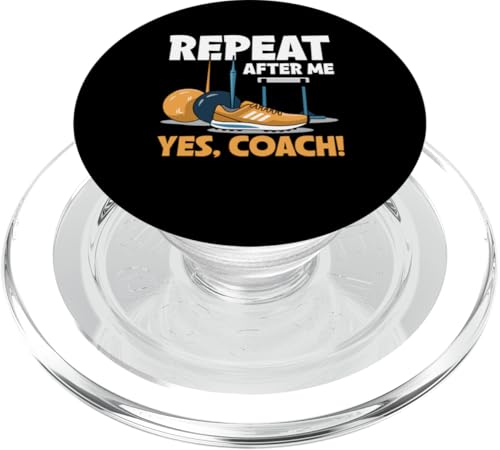 Leichtathletiktrainer PopSockets PopGrip für MagSafe Leichtathletiktrainer PopSockets PopGrip für MagSafe von Track and Field Coach Gifts
