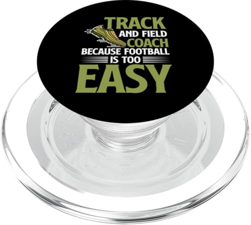 Leichtathletiktrainer PopSockets PopGrip für MagSafe Leichtathletiktrainer PopSockets PopGrip für MagSafe von Track and Field Coach Gifts