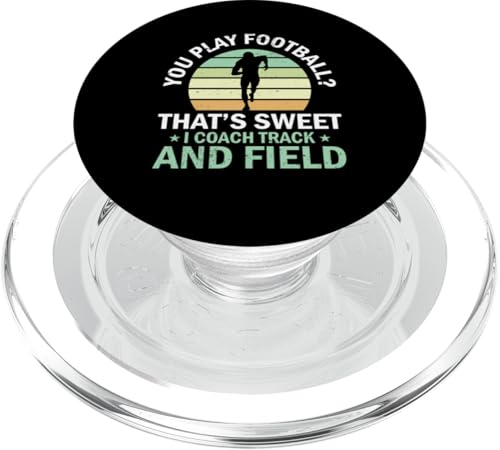 Leichtathletiktrainer PopSockets PopGrip für MagSafe Leichtathletiktrainer PopSockets PopGrip für MagSafe von Track and Field Coach Gifts