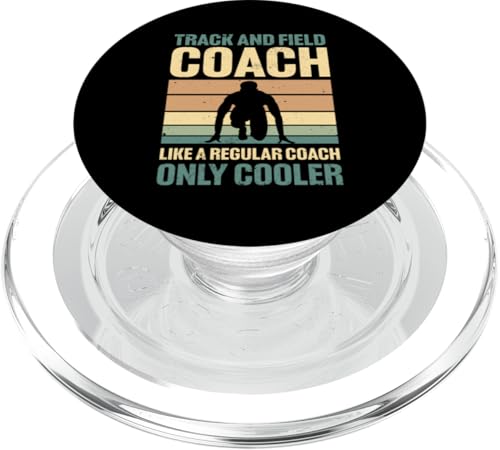 Leichtathletiktrainer PopSockets PopGrip für MagSafe Leichtathletiktrainer PopSockets PopGrip für MagSafe von Track and Field Coach Gifts