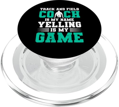 Leichtathletiktrainer PopSockets PopGrip für MagSafe von Track and Field Coach Gifts