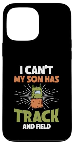 Leichtathletik-Vater Hülle für iPhone 13 Pro Max von Track and Field Dad Gifts for Runners