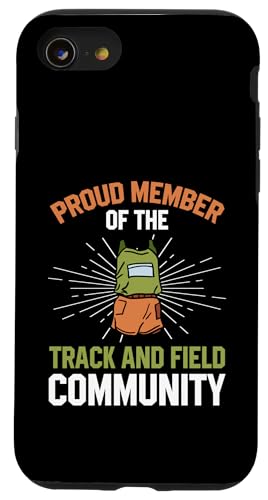 Leichtathletik-Vater Hülle für iPhone SE (2020) / 7 / 8 von Track and Field Dad Gifts for Runners
