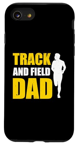 Leichtathletik-Vater Hülle für iPhone SE (2020) / 7 / 8 von Track and Field Dad Gifts for Runners