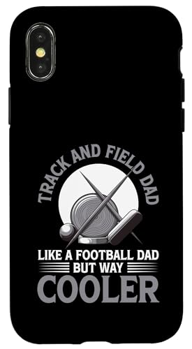 Leichtathletik-Vater Hülle für iPhone X/XS Leichtathletik-Vater Hülle für iPhone X/XS von Track and Field Dad Gifts for Runners