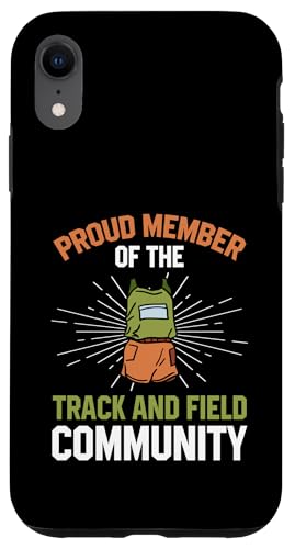 Leichtathletik-Vater Hülle für iPhone XR Leichtathletik-Vater Hülle für iPhone XR von Track and Field Dad Gifts for Runners
