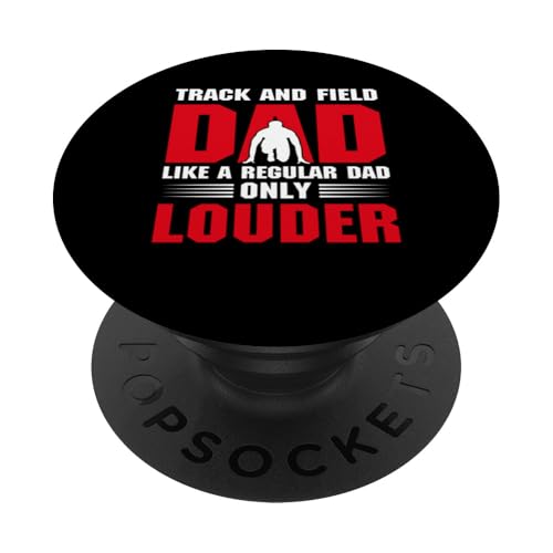 Leichtathletik-Vater PopSockets Klebender PopGrip Leichtathletik-Vater PopSockets Klebender PopGrip von Track and Field Dad Gifts for Runners