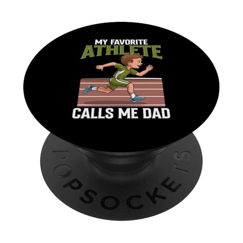 Leichtathletik-Vater PopSockets Klebender PopGrip Leichtathletik-Vater PopSockets Klebender PopGrip von Track and Field Dad Gifts for Runners
