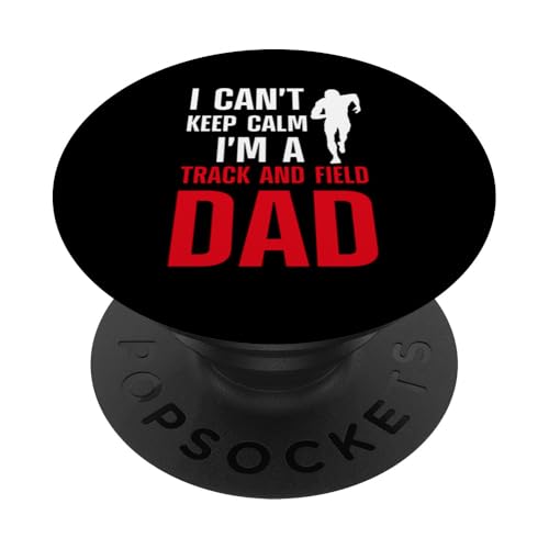 Leichtathletik-Vater PopSockets Klebender PopGrip Leichtathletik-Vater PopSockets Klebender PopGrip von Track and Field Dad Gifts for Runners