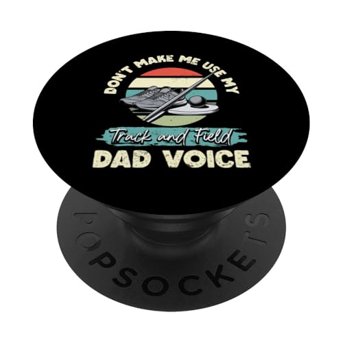 Leichtathletik-Vater PopSockets Klebender PopGrip Leichtathletik-Vater PopSockets Klebender PopGrip von Track and Field Dad Gifts for Runners