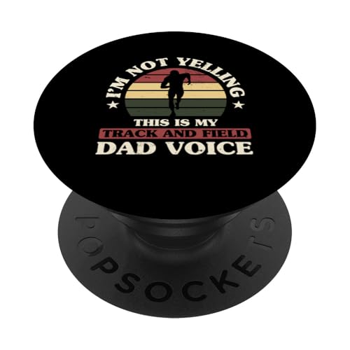 Leichtathletik-Vater PopSockets Klebender PopGrip Leichtathletik-Vater PopSockets Klebender PopGrip von Track and Field Dad Gifts for Runners
