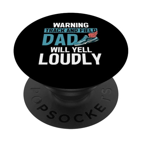 Leichtathletik-Vater PopSockets Klebender PopGrip Leichtathletik-Vater PopSockets Klebender PopGrip von Track and Field Dad Gifts for Runners