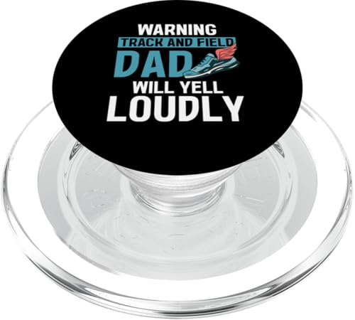 Leichtathletik-Vater PopSockets PopGrip für MagSafe Leichtathletik-Vater PopSockets PopGrip für MagSafe von Track and Field Dad Gifts for Runners