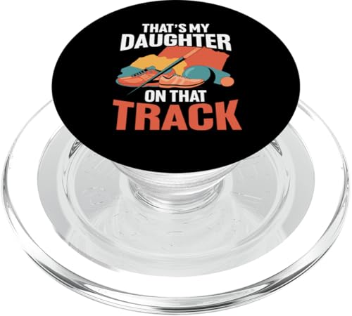 Leichtathletik-Vater PopSockets PopGrip für MagSafe Leichtathletik-Vater PopSockets PopGrip für MagSafe von Track and Field Dad Gifts for Runners