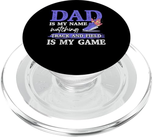 Leichtathletik-Vater PopSockets PopGrip für MagSafe Leichtathletik-Vater PopSockets PopGrip für MagSafe von Track and Field Dad Gifts for Runners