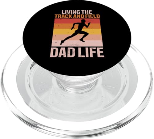 Leichtathletik-Vater PopSockets PopGrip für MagSafe Leichtathletik-Vater PopSockets PopGrip für MagSafe von Track and Field Dad Gifts for Runners