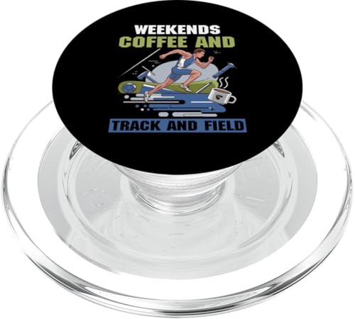 Leichtathletik-Vater PopSockets PopGrip für MagSafe Leichtathletik-Vater PopSockets PopGrip für MagSafe von Track and Field Dad Gifts for Runners