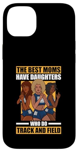 Leichtathletik-Mama Hülle für iPhone 14 Plus von Track and Field Mom Gifts for Runners