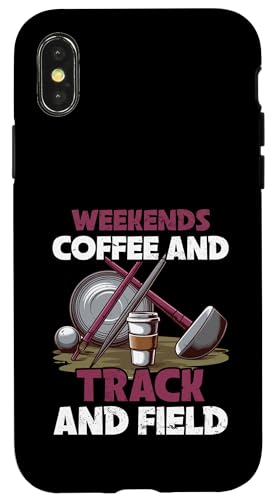 Leichtathletik-Mama Hülle für iPhone X/XS Leichtathletik-Mama Hülle für iPhone X/XS von Track and Field Mom Gifts for Runners