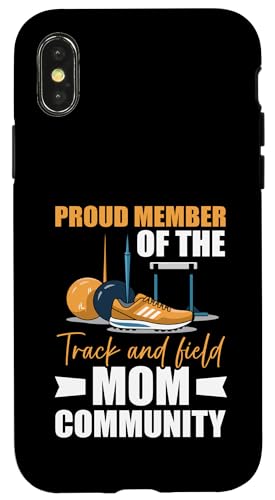 Leichtathletik-Mama Hülle für iPhone X/XS Leichtathletik-Mama Hülle für iPhone X/XS von Track and Field Mom Gifts for Runners