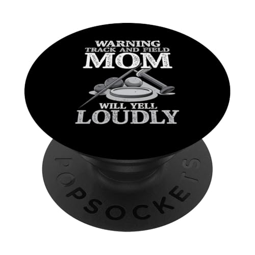 Leichtathletik-Mama PopSockets Klebender PopGrip Leichtathletik-Mama PopSockets Klebender PopGrip von Track and Field Mom Gifts for Runners