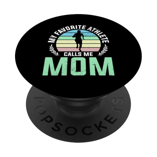 Leichtathletik-Mama PopSockets Klebender PopGrip Leichtathletik-Mama PopSockets Klebender PopGrip von Track and Field Mom Gifts for Runners