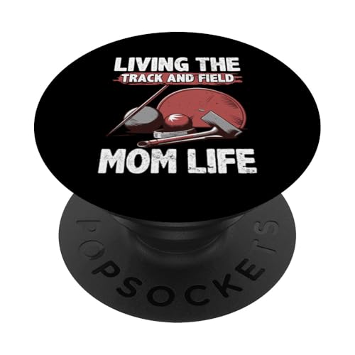 Leichtathletik-Mama PopSockets Klebender PopGrip Leichtathletik-Mama PopSockets Klebender PopGrip von Track and Field Mom Gifts for Runners