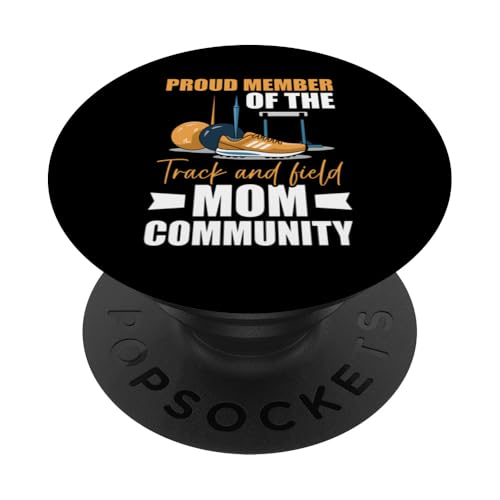 Leichtathletik-Mama PopSockets Klebender PopGrip Leichtathletik-Mama PopSockets Klebender PopGrip von Track and Field Mom Gifts for Runners