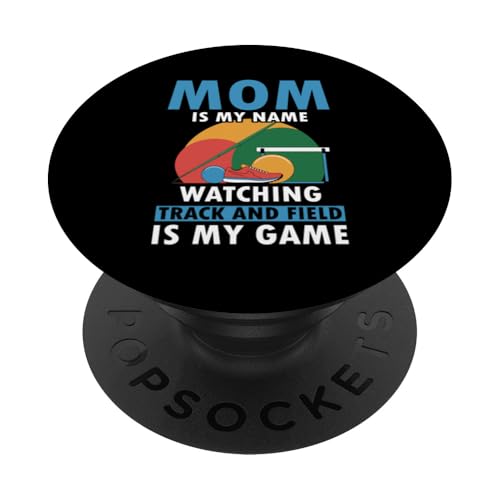 Leichtathletik-Mama PopSockets Klebender PopGrip Leichtathletik-Mama PopSockets Klebender PopGrip von Track and Field Mom Gifts for Runners