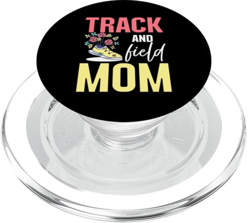 Leichtathletik-Mama PopSockets PopGrip für MagSafe Leichtathletik-Mama PopSockets PopGrip für MagSafe von Track and Field Mom Gifts for Runners