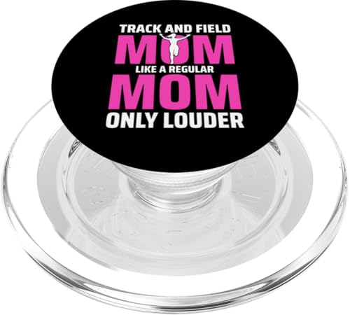 Leichtathletik-Mama PopSockets PopGrip für MagSafe Leichtathletik-Mama PopSockets PopGrip für MagSafe von Track and Field Mom Gifts for Runners
