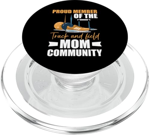 Leichtathletik-Mama PopSockets PopGrip für MagSafe Leichtathletik-Mama PopSockets PopGrip für MagSafe von Track and Field Mom Gifts for Runners