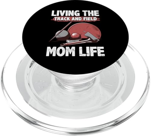 Leichtathletik-Mama PopSockets PopGrip für MagSafe Leichtathletik-Mama PopSockets PopGrip für MagSafe von Track and Field Mom Gifts for Runners