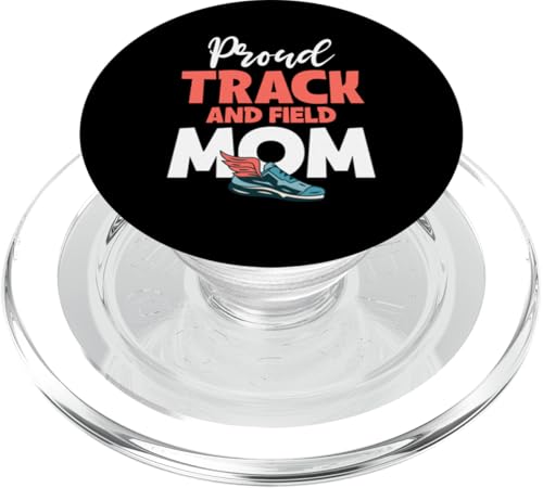 Leichtathletik-Mama PopSockets PopGrip für MagSafe Leichtathletik-Mama PopSockets PopGrip für MagSafe von Track and Field Mom Gifts for Runners
