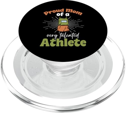Leichtathletik-Mama PopSockets PopGrip für MagSafe Leichtathletik-Mama PopSockets PopGrip für MagSafe von Track and Field Mom Gifts for Runners